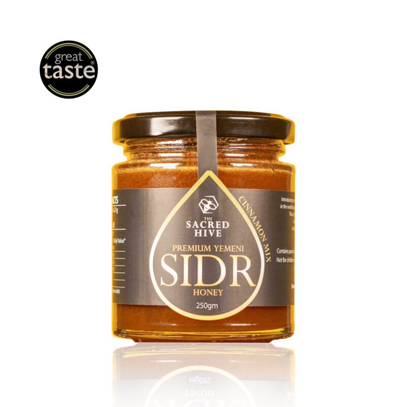 Organic cinnamon infused with sidr honey - 250g