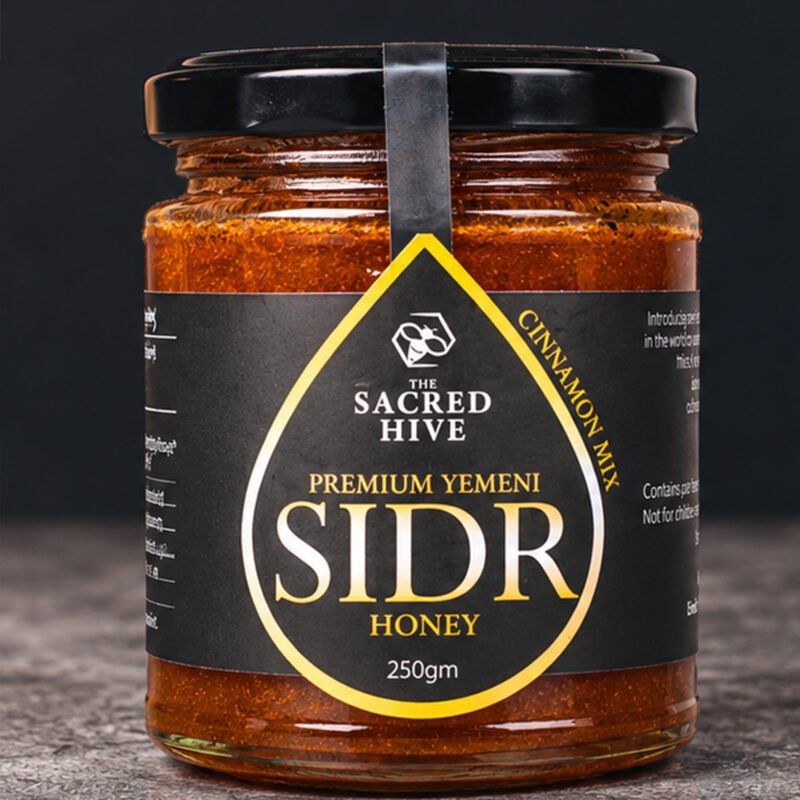 Organic cinnamon infused with sidr honey - 250g