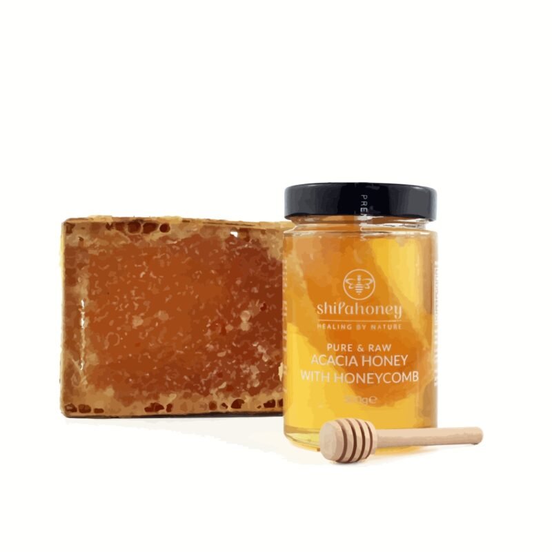 500g jars with honey combo
