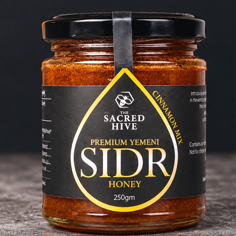 Organic cinnamon infused with sidr honey - 250g
