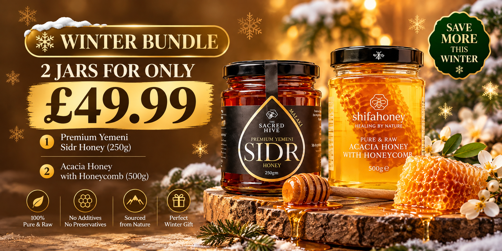 Winter Honey Bundle Advertisement
